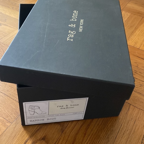 Rag & Bone Harrow black booties - Picture 5 of 17